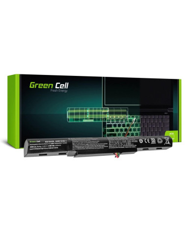 Батерия за лаптоп GREEN CELL, Acer Aspire E 15 E15 E5-575 E5-575G E 17 E17 E5-774 E5-774G AS16A5K, 14.8V, 2200mAh