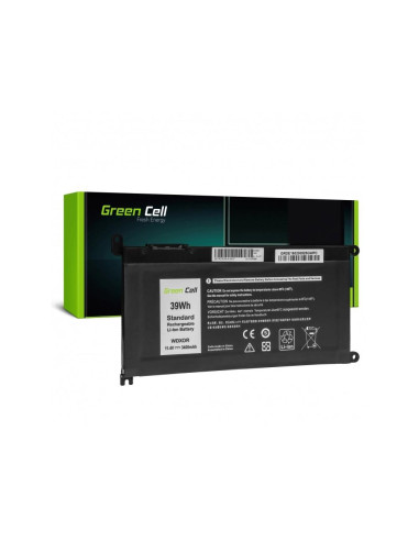 Батерия за лаптоп GREEN CELL, Dell WDXOR-H, Dell Inspiron 13 5368, 5378, 5379, 14 5482, 15 5565, 5567, 5568, 5570, 5578, 5579