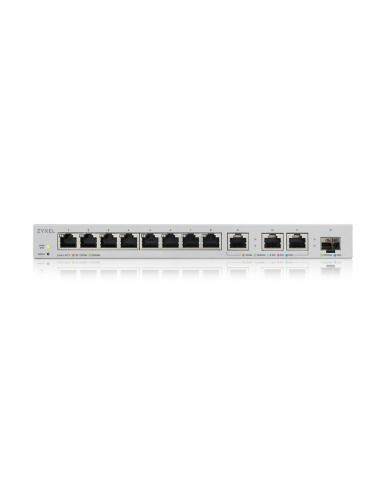 ZyXEL XGS1250-12, 12-Port Gigabit webmanaged Switch with 8 port 1G + 3-Port MultiGig 1/2.5/5/10G + 1-Port SFP+