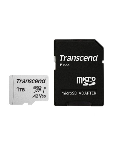 Transcend 1TB microSD w/ adapter UHS-I U3 A2