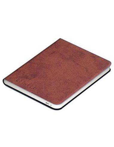 Калъф кожен BOOKEEN Classic, за eBook четец DIVA, 6 inch, магнит, Denim Brown