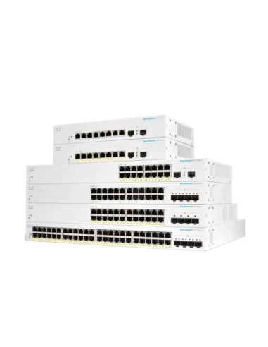 Cisco CBS220 Smart 16-port GE, PoE, 2x1G SFP