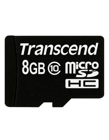 Transcend 8GB micro SDHC (No Box - Adapter, Class 10)