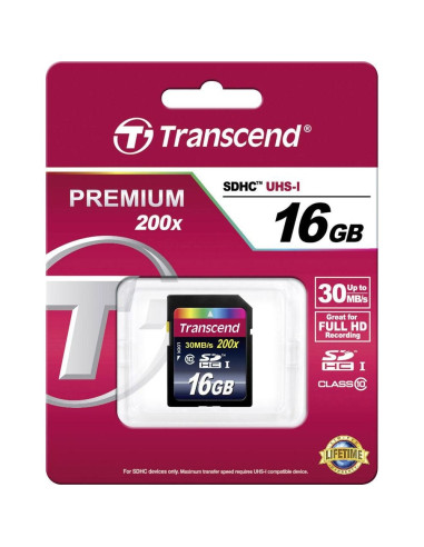 Transcend 16GB SDHC (Class 10)