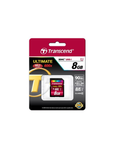 Transcend 8GB SDHC UHS-I Ultimate (Class10)