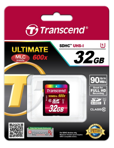 Transcend 32GB SDHC UHS-I Ultimate (Class10)