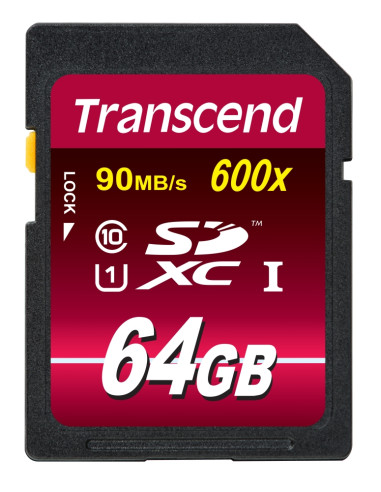 Transcend 64GB SDXC UHS-I (Class10)