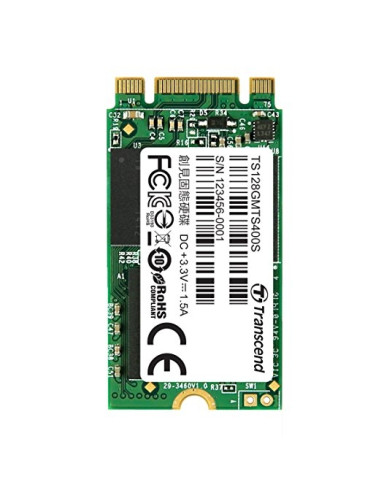 Transcend 128GB, M.2 2242 SSD 400S, SATA3 / MLC