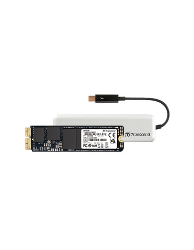 Transcend 240GB, JetDrive 825, AHCI PCIe SSD for Mac M13-M15, enclosure