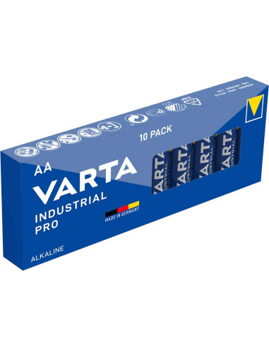 Алкални батерии индустриални LR6 AA 1,5V 10PK INDUSTRIAL PRO4006 VARTA