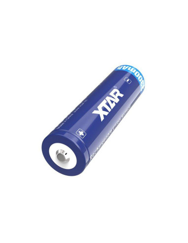 Акумулаторна батерия XTAR за фенери 18650 със защита , 3300mAh, Li-ion