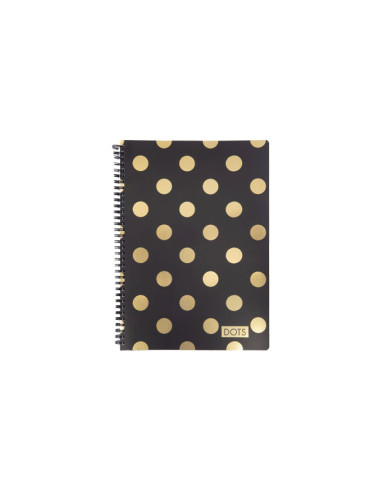 Бележник Karton Dots Gold A6 60 л.сп.