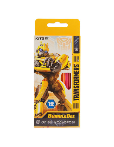 Цветни моливи Kite Transformers 12 цвята