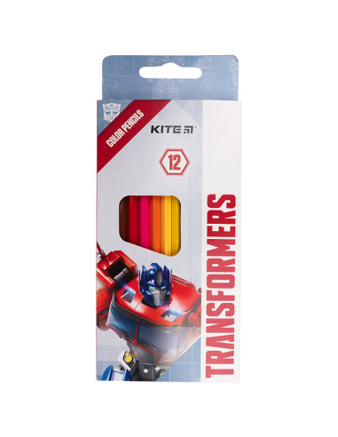 Цветни моливи Kite Transformers 12 цвята