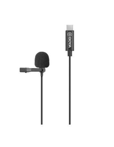 Микрофон брошка BOYA BY-M3, USB-C