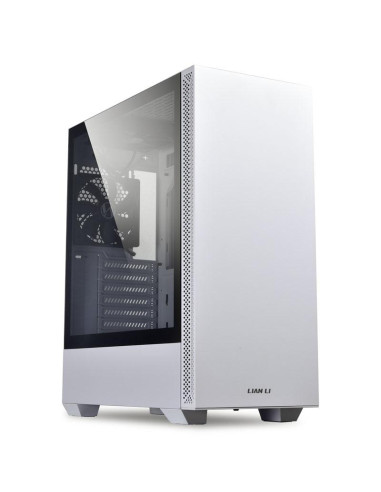 Кутия Lian-Li LANCOOL 205 Mid-Tower, Tempered Glass, Бяла