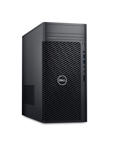 Dell Precision 3680 Tower, Intel Core i7-14700 (33 MB cache, 20 cores, 2.1 GHz to 5.4 GHz), 16GB: 2 x 8 GB, DDR5, 4400 MT/s, 