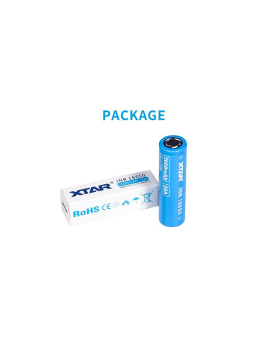 Акумулаторна батерия XTAR 18650 2600mAh, Li-ion