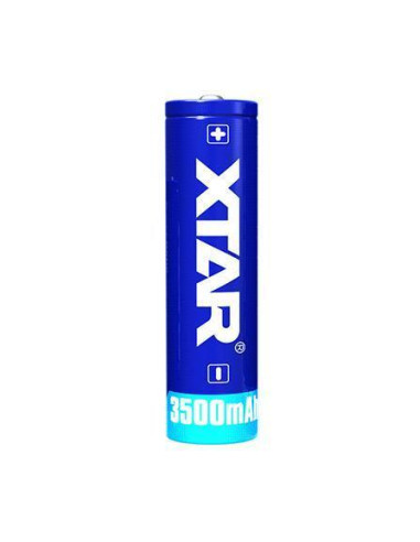 Акумулаторна батерия XTAR за фенери 18650 със защита , 3500mAh, Li-ion