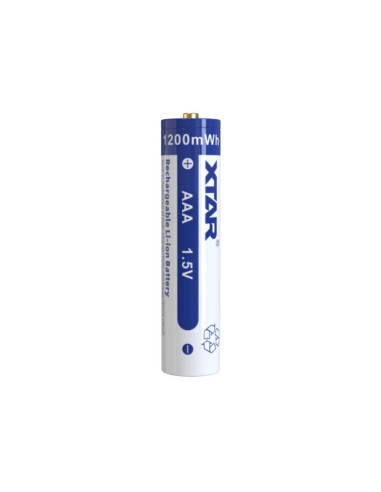 Акумулаторна батерия LiIon 10440 AAA R03 1,5V 800mAh 4 бр. в PVC кутия XTAR