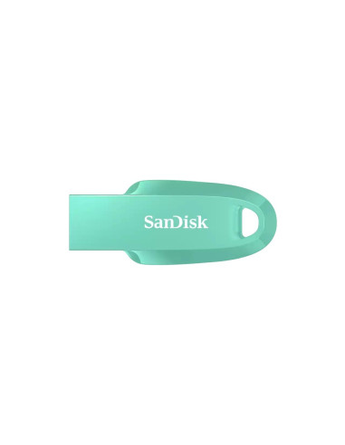 USB памет SanDisk Ultra Curve 3.2, 64GB, USB 3.1 Gen 1, Зелен