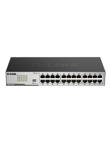 Суич D-Link DGS-1024D/E, 24 портов 10/100/1000, Desktop, rack mount