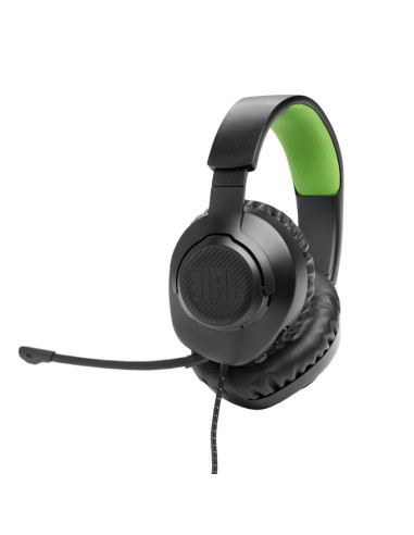 JBL QUANTUM 100X Console Wired over-ear gaming headset with a detachable mic