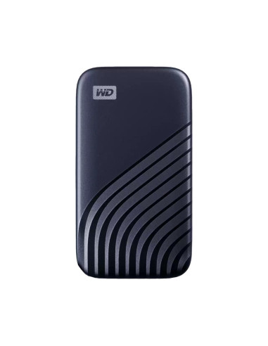 Външен SSD диск Western Digital My Passport, 500GB, USB-C, Син