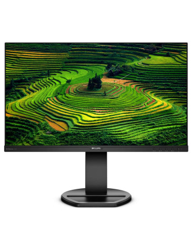 Philips 241B8QJEB, 23.8" Wide IPS, LED, 5ms, 1000:1, 20M:1 DCR, 250cd/m2, 1920x1080@60Hz, Tilt, Swivel, Heigh Adjust, Pivot, 