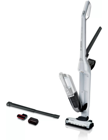 Bosch BCH3P2301, Cordless Handstick Vacuum cleaner 2 in 1 Flexxo Gen2, Serie 4, 2 Ah, 23V, 81 dB(A), AllFloor Power Brush wit