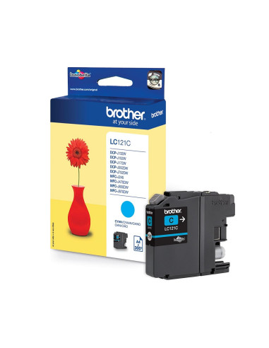 Brother LC-121 Cyan Ink Cartridge for MFC-J470DW/DCP-J552DW