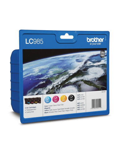 Brother LC-985 BK/C/M/Y VALUE BP Ink Cartridge Set