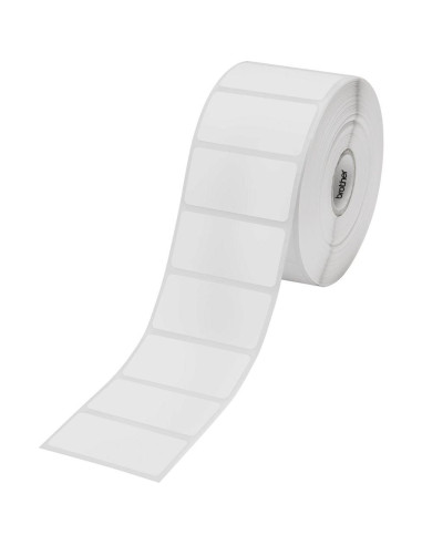 Brother BDE-1J026051-102 White Paper Label Roll, 1900 labels per roll, 51x26 mm (Order Multiples of 16)