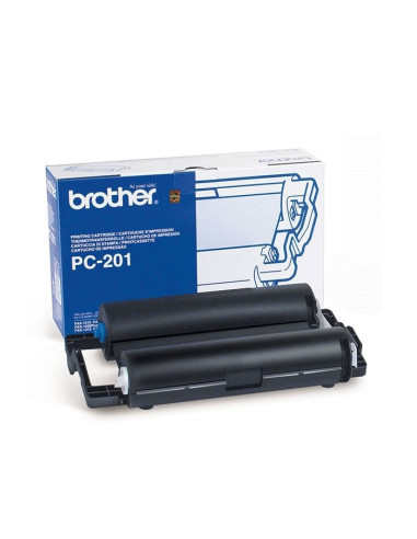 Brother PC-201 Ribbon Cartridge for FAX-1010/20/30, FAX-1010Plus/1030Plus, FAX-1010e/1030e, MFC-1025 series