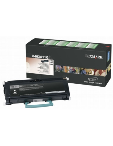 Lexmark X463A11G X463, 464, 466 Return Programme 3.5K Toner Cartridge