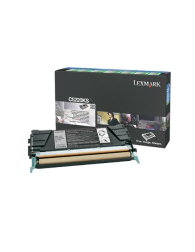 Lexmark C5220KS C522, 524, 530, 532, 534 Black Return Programme 4K Toner Cartridge