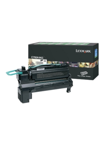 Lexmark C792A1KG C/X792 Black Return Programme 6K Print Cartridge