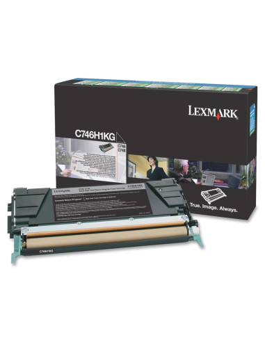 Lexmark C746H1KG C/X746, 748 Black Return Programme 12K Toner Cartridge