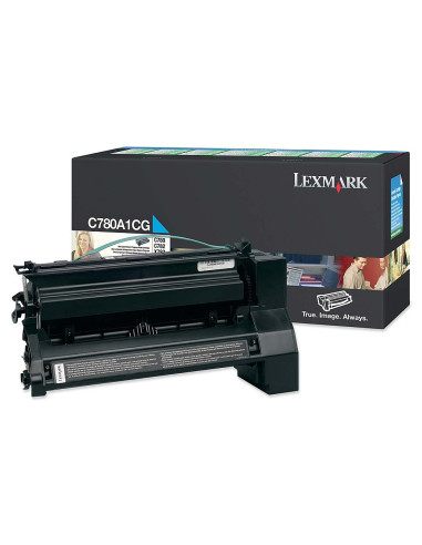 Lexmark C780A1CG C780, C/X782, 782XL Cyan Return Programme 6K Print Cartridge