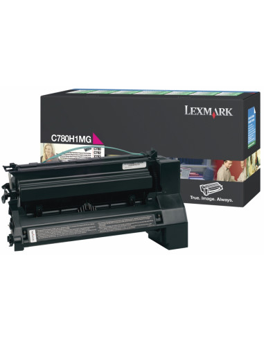 Lexmark C780A1MG C780, C/X782, 782XL Magenta Return Programme 6K Print Cartridge