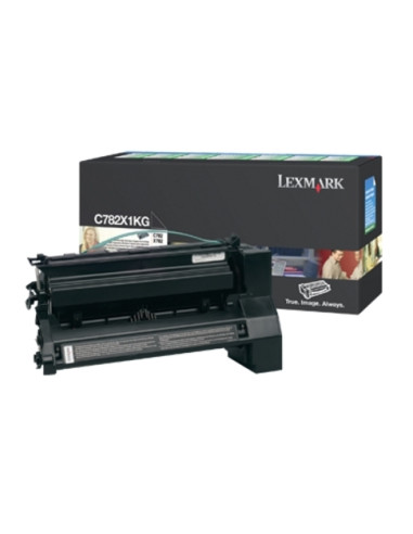 Lexmark C782X1KG C/X782, 782XL Black Return Programme 15K Print Cartridge