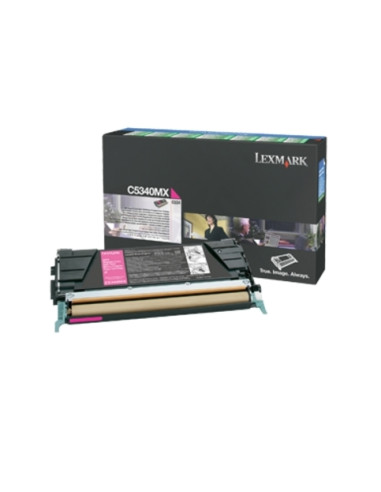 Lexmark C5340MX C534 Magenta Return Programme 7K Toner Cartridge