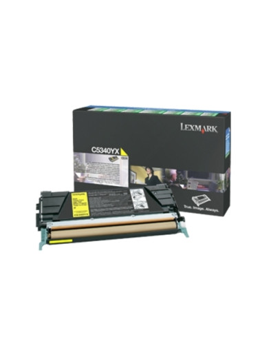 Lexmark C5340YX C534 Yellow Return Programme 7K Toner Cartridge