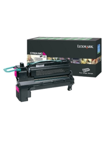 Lexmark C792A1MG C/X792 Magenta Return Programme 6K Print Cartridge