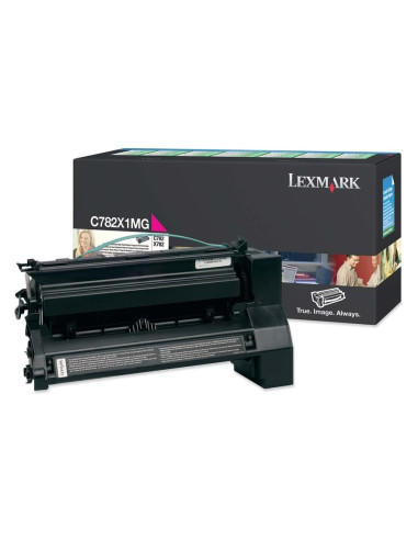 Lexmark C782X1MG C/X782, 782XL Magenta Return Programme 15K Print Cartridge