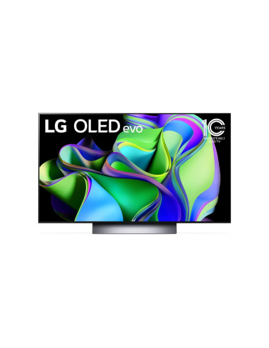 LG OLED48C32LA, 48" UHD OLED evo, 4K (3840 x 2160), DVB-C/T2/S2, Full Cinema Screnn, Alpha 9, 120Hz, ThinQ AI, HDR10, VRR, NV