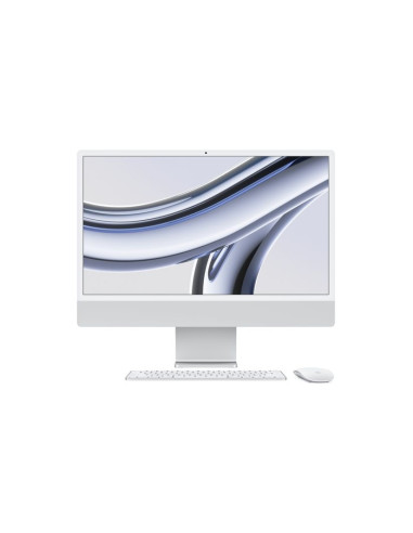 Apple IMAC 24" SILVER/M3 8C CPU/10C GPU/8GB/256GB-ZEE