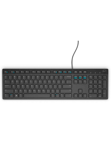 Dell Wired Keyboard KB216 Black (English) - US International