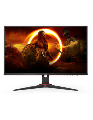 AOC 27G2SAE/BK, 27" VA WLED, 1920x1080@165Hz, 4ms GtG, 1ms MPRT, 250cd/m2, 3000:1, DCR 80M:1, FreeSync Premium, FlickerFree, 