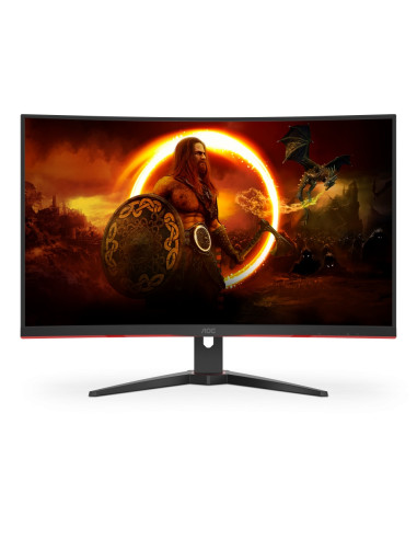 AOC C32G2ZE/BK, 31.5" Curved 1500R, VA, WLED, 1920x1080@240Hz, 4ms GtG, 1ms MPRT, 300cd/m2, 4000:1, DCR 80M:1, FreeSync, Flic